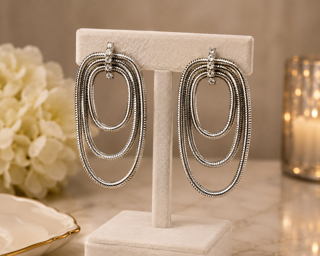 Celeste Luxe Orbit Earrings