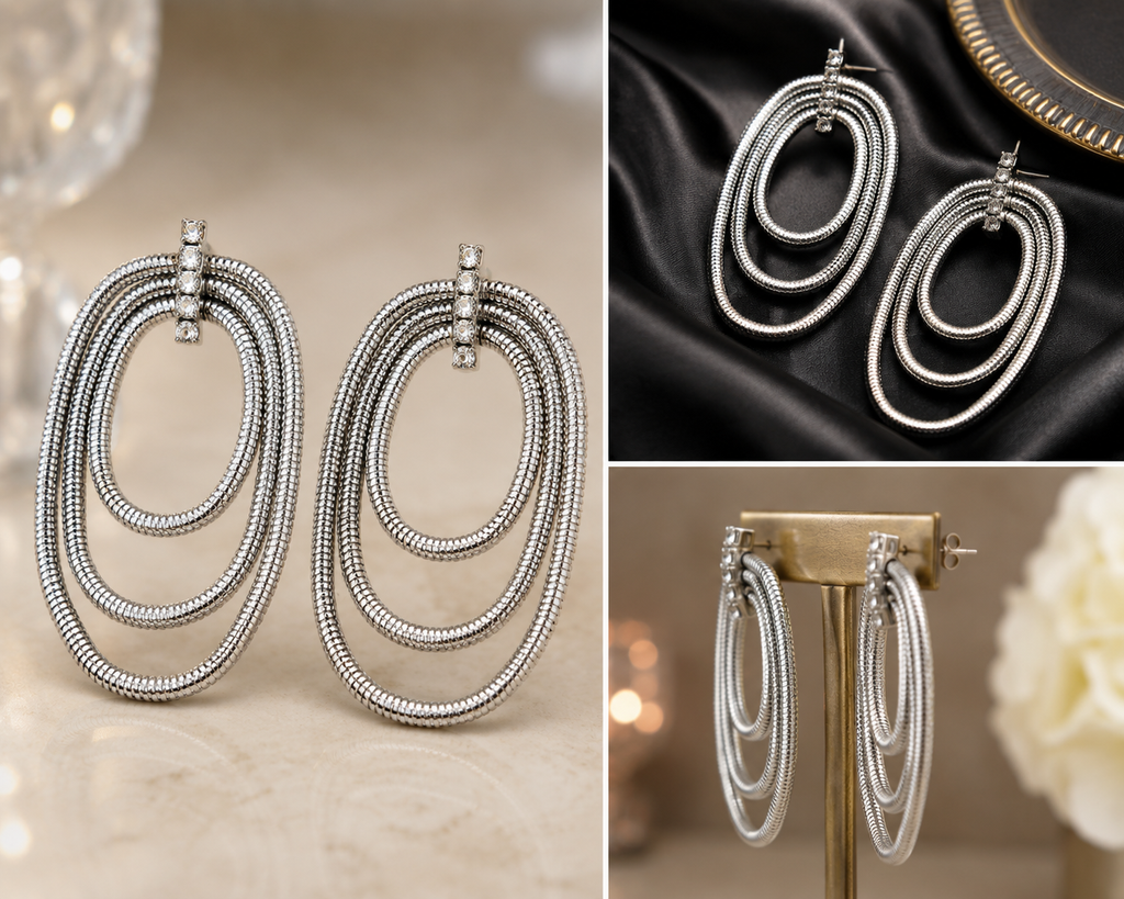 Celeste Luxe Orbit Earrings