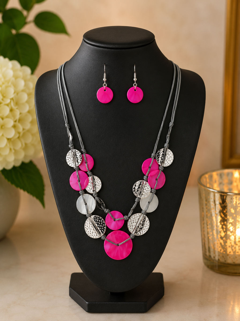 Pink Pop Luxe Necklace Set