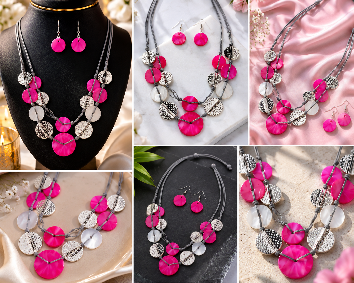 Pink Pop Luxe Necklace Set