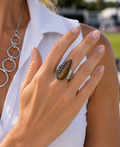 Tiger Luxe Statement Ring
