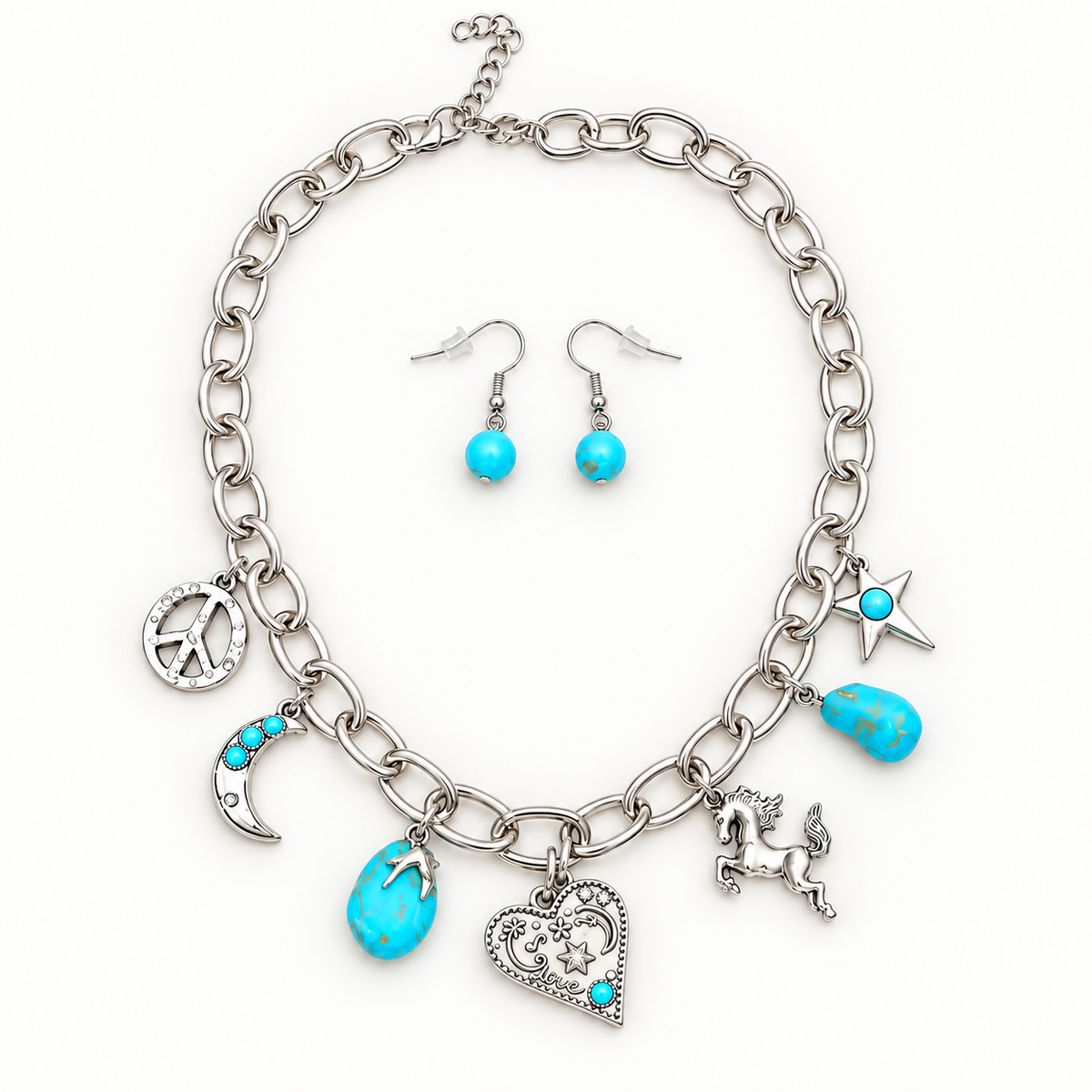 Free Spirit Luxe Charm Necklace Set