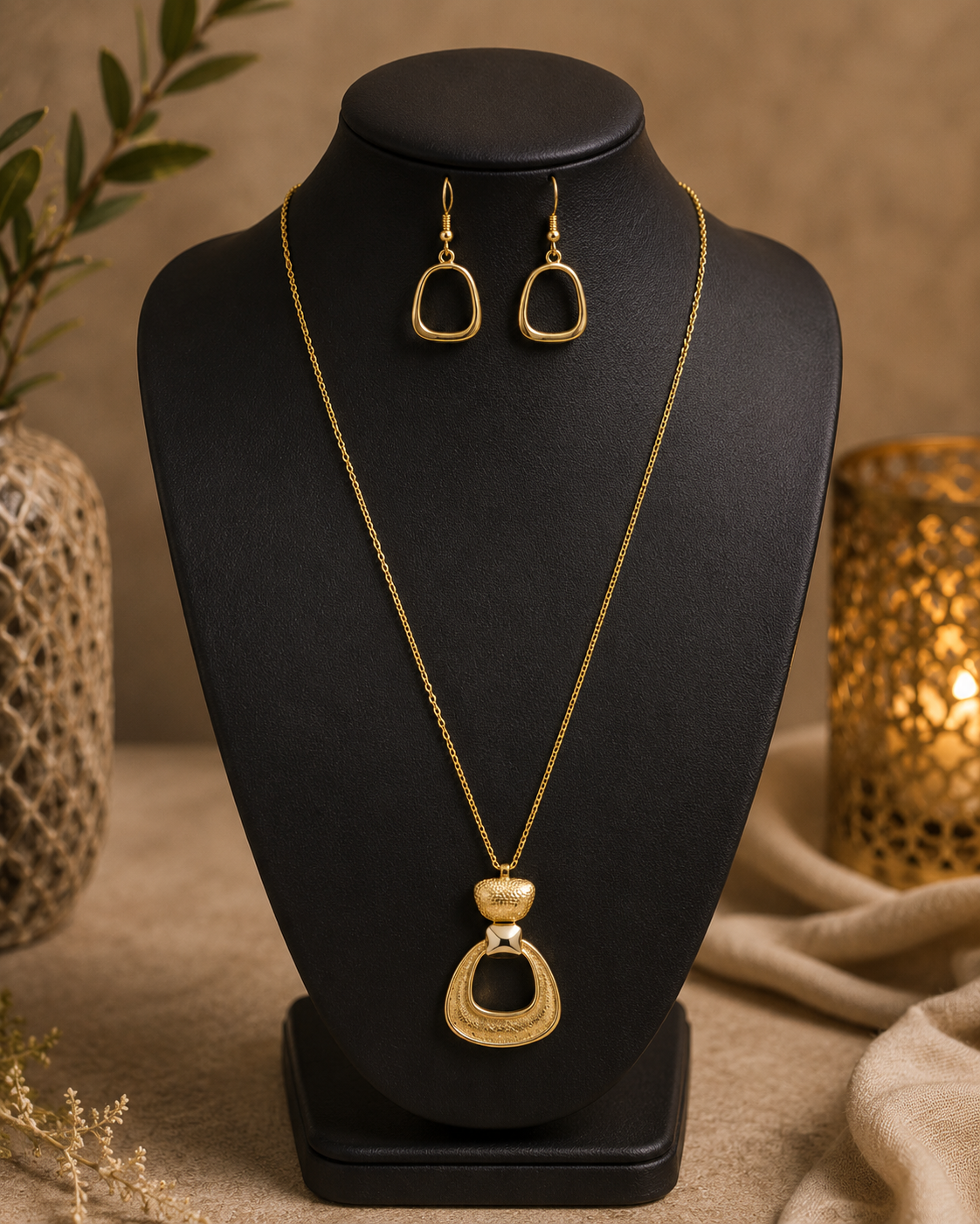 Golden Essence Luxe Necklace Set